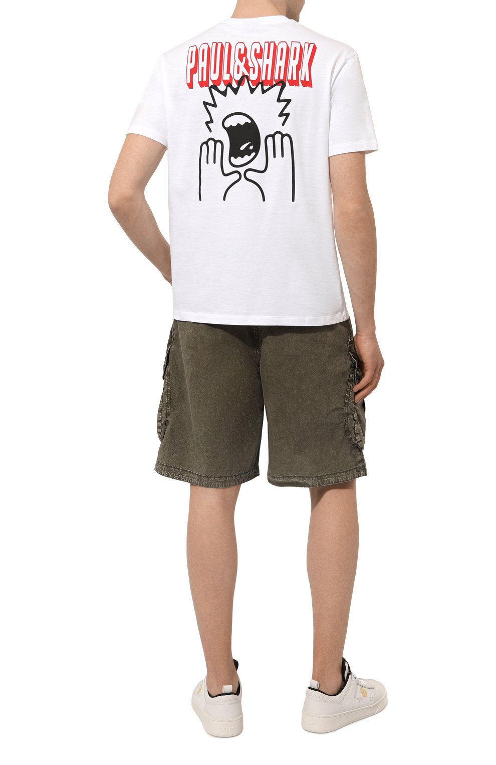 Хлопковая футболка PAUL&SHARK, арт. 14311618, фото 2