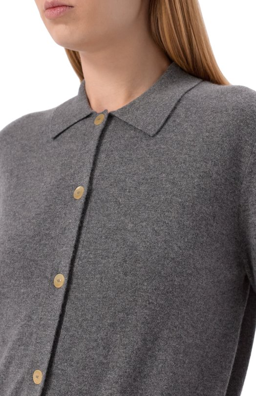 Кашемировый кардиган arch4 KNCD25242 Серый  KNCD25242 Фото 5