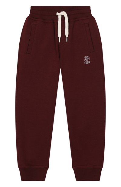 Хлопковые джоггеры BRUNELLO CUCINELLI, арт. BW863E347A