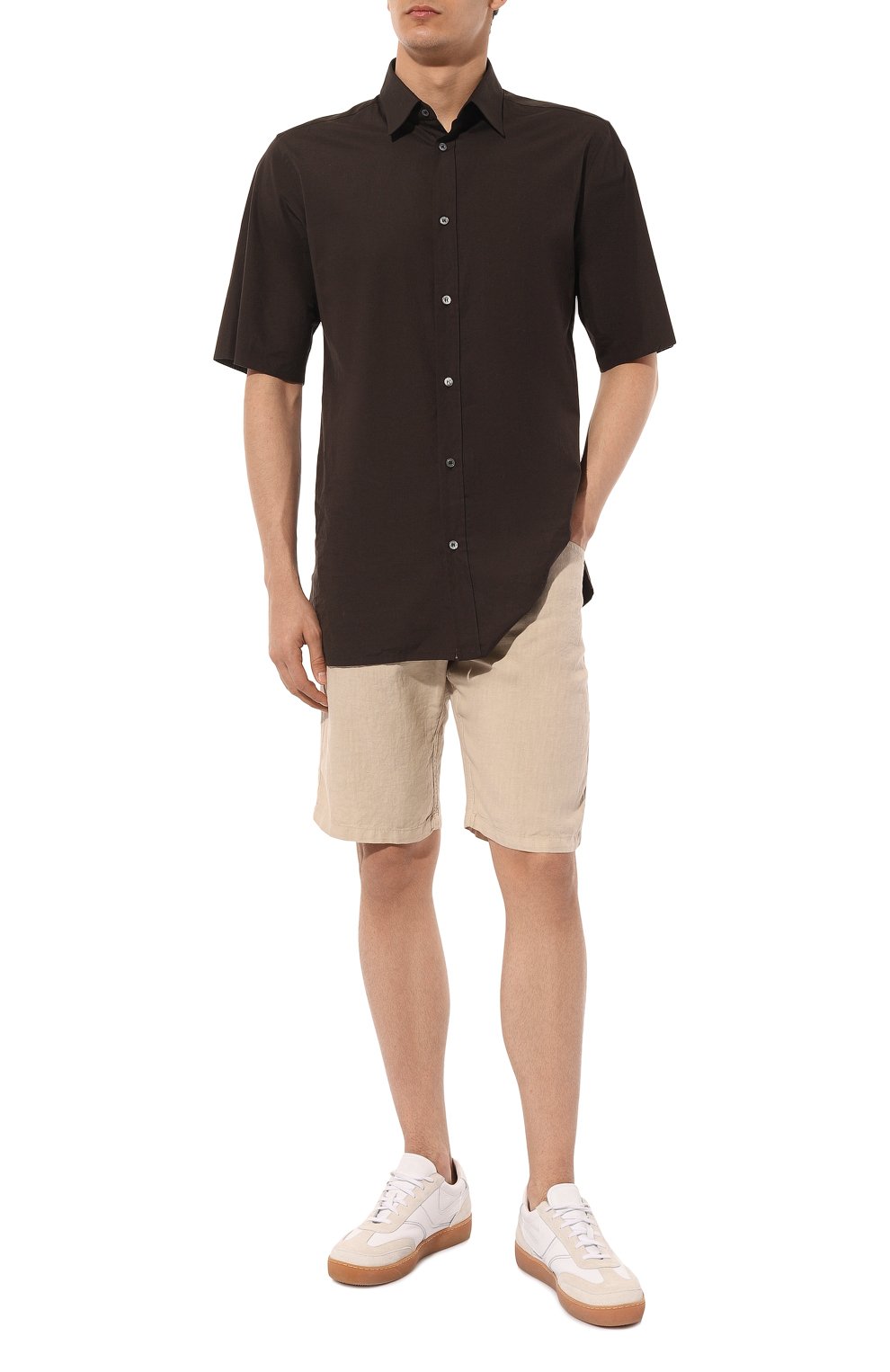 Льняные шорты 120% LINO, арт. 31ALIM2120/0000253/000, фото 2