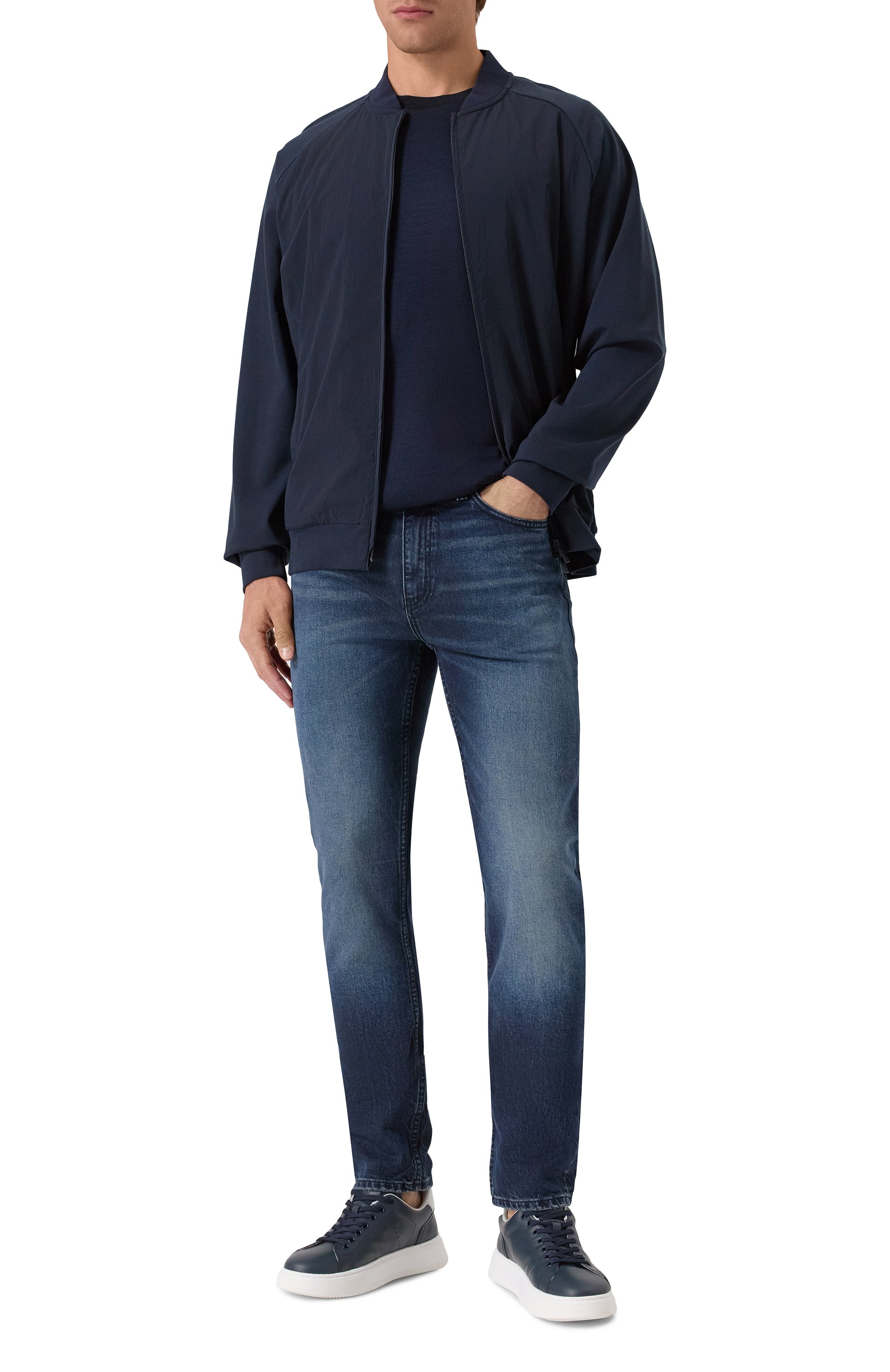 Шерстяная футболка BOSS, арт. 50549321, фото 2