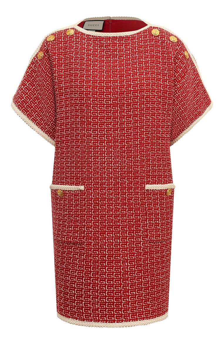 Женское красное платье GUCCI купить в интернет-магазине ЦУМ, арт ...