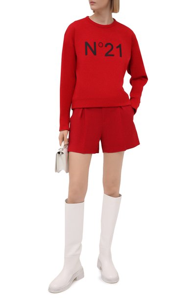 Хлопковый свитшот N21, арт. 21E N2M0/E041/6313, фото 2