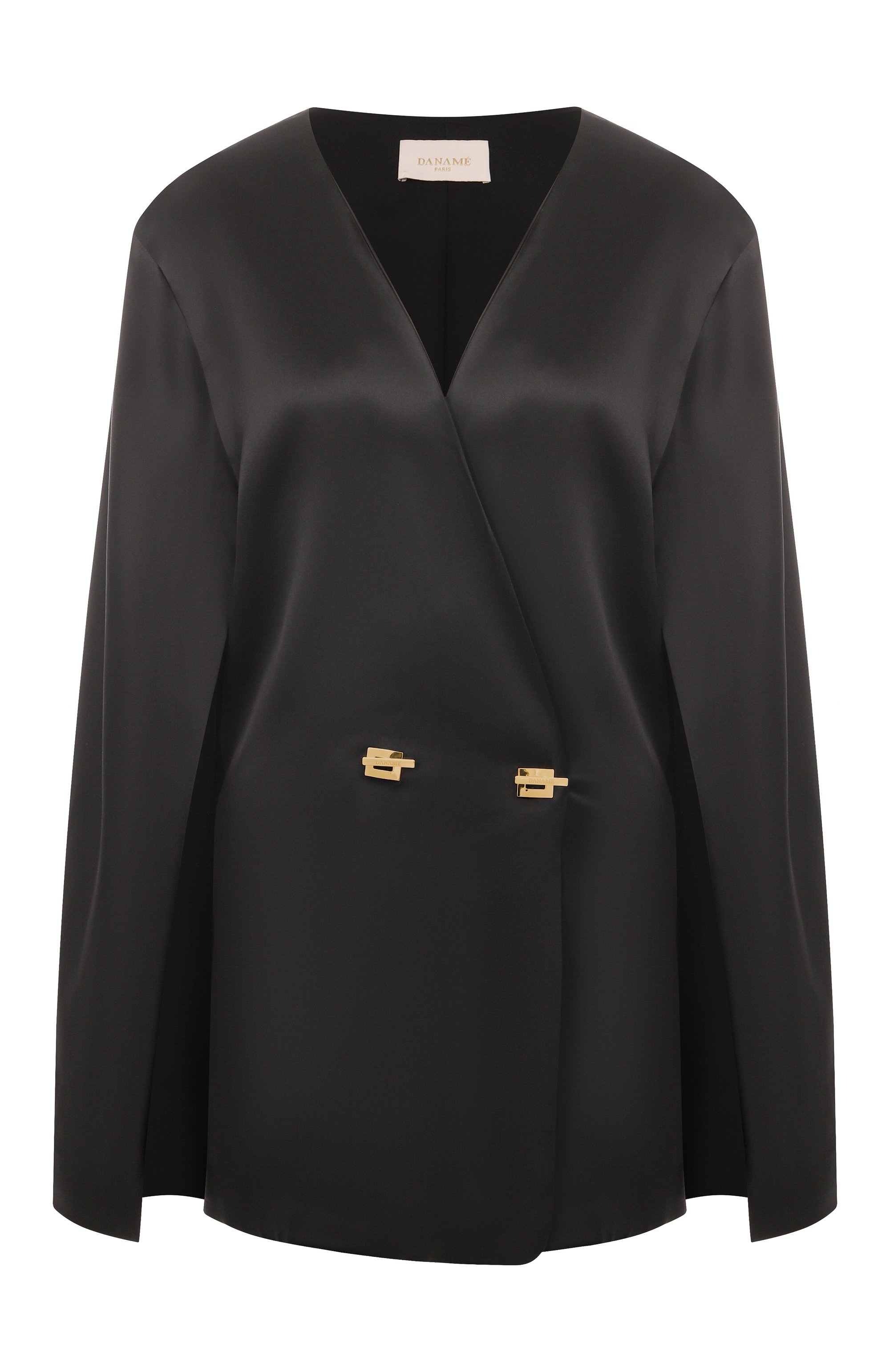 Блузка DANAME черного цвета по цене 61800 руб., арт. 125FW1703A, фото 1 Блузка DANAME, арт. 125FW1703A, фото 1