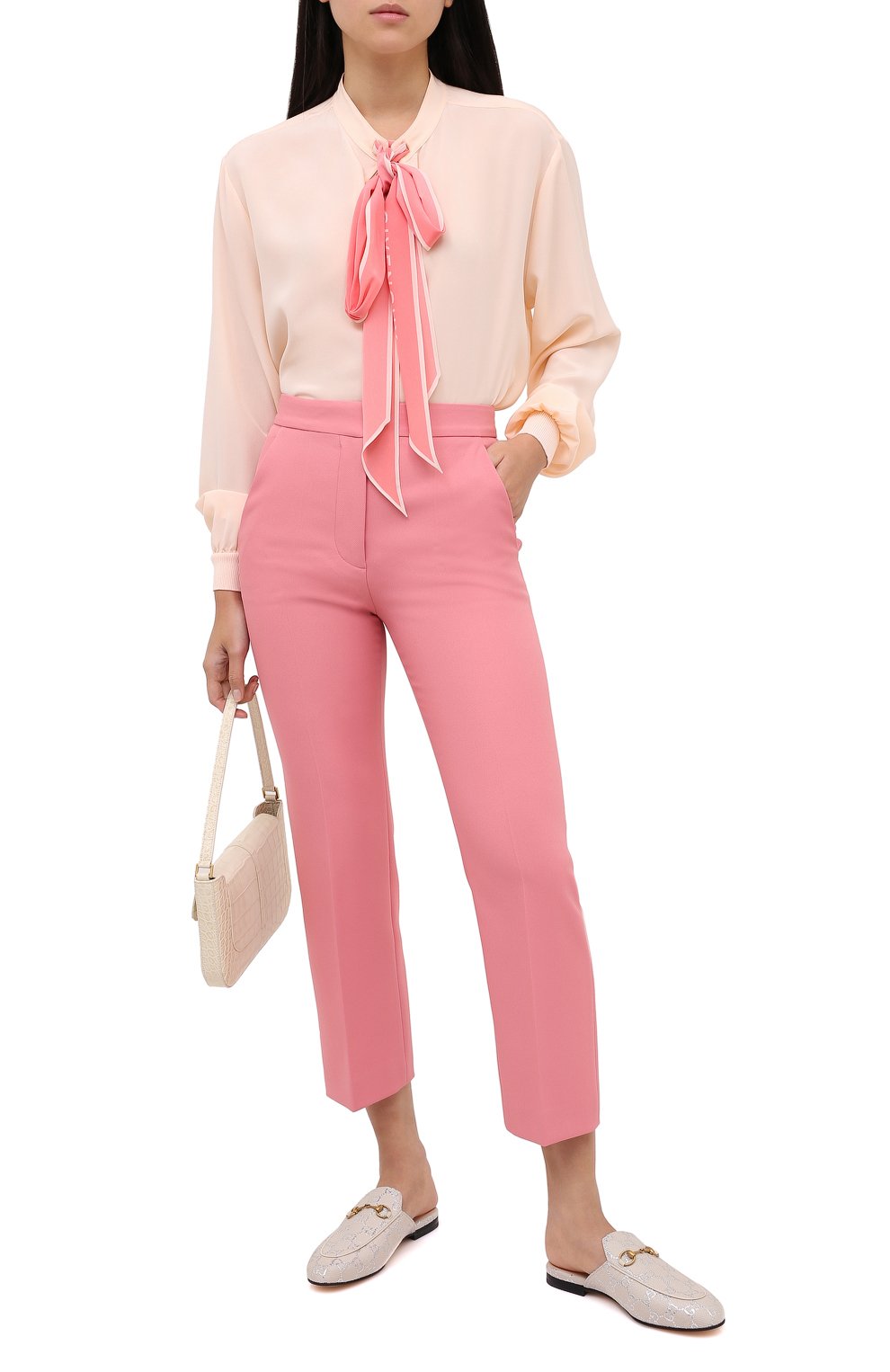 Текстильные сабо princetown GUCCI, арт. 475094/2C820, фото 2