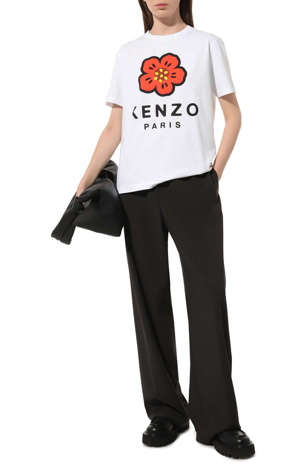 Хлопковая футболка KENZO, арт. FC62TS0074S0, фото 2