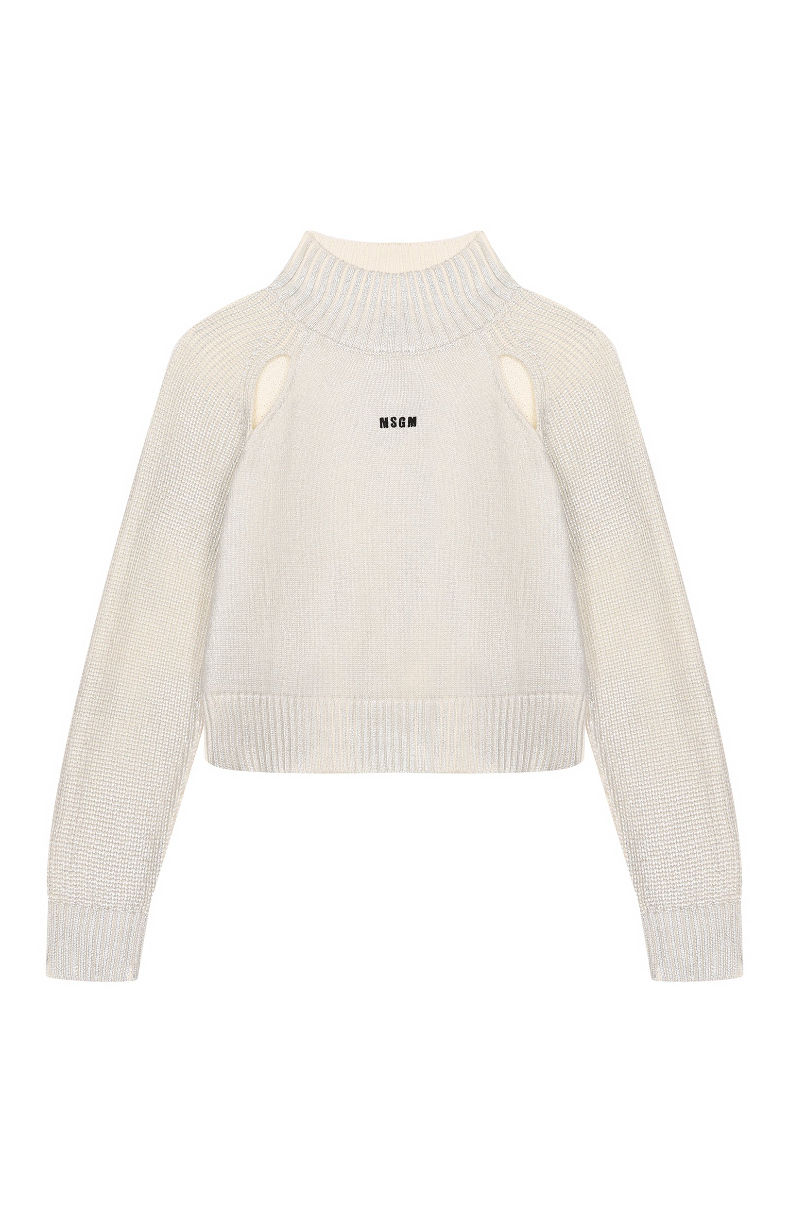 Хлопковый свитер MSGM KIDS, арт. F6MSJGJP207, фото 1