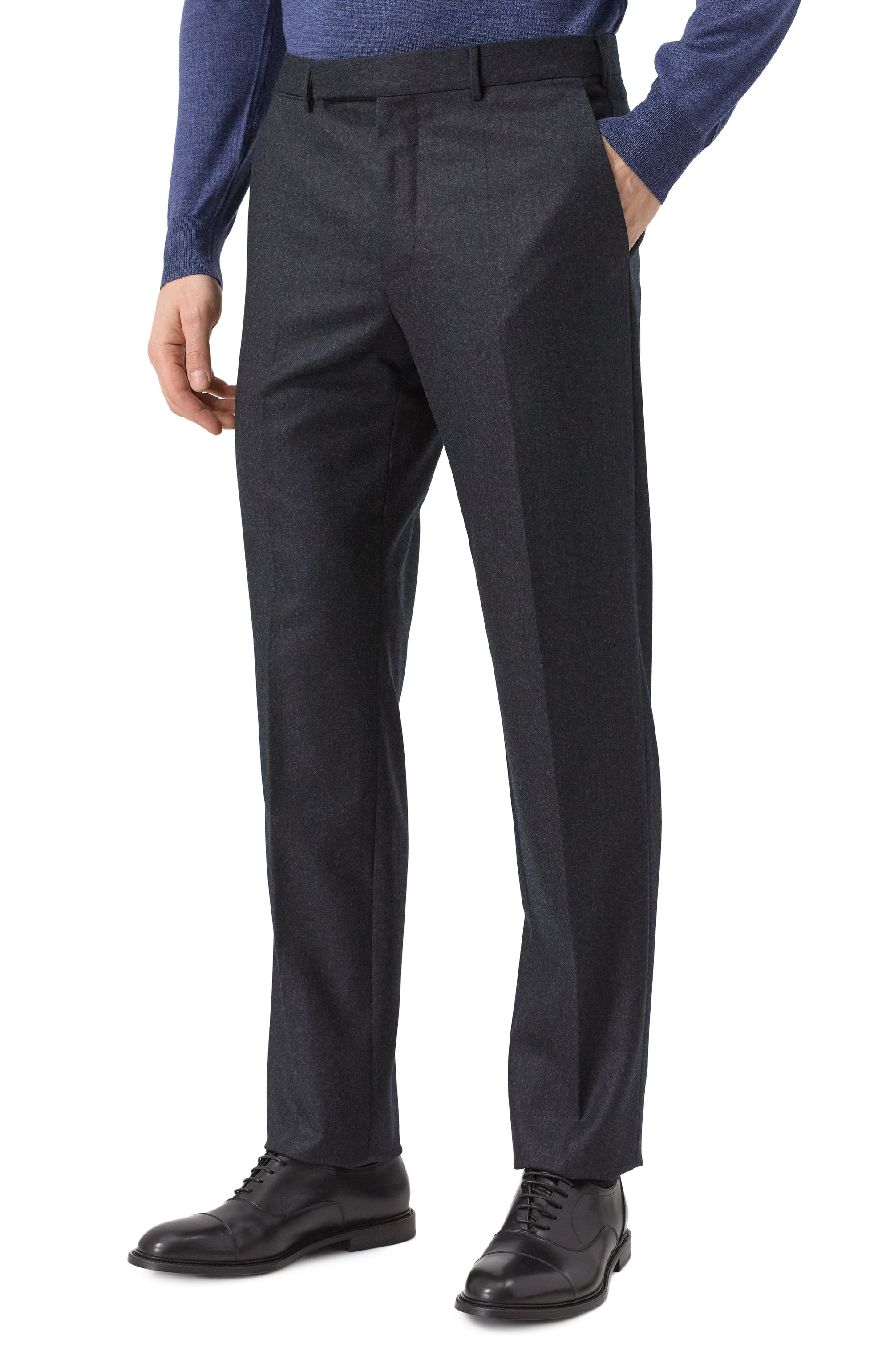 Шерстяные брюки ZEGNA, арт. 75TB12/S30F01, фото 3