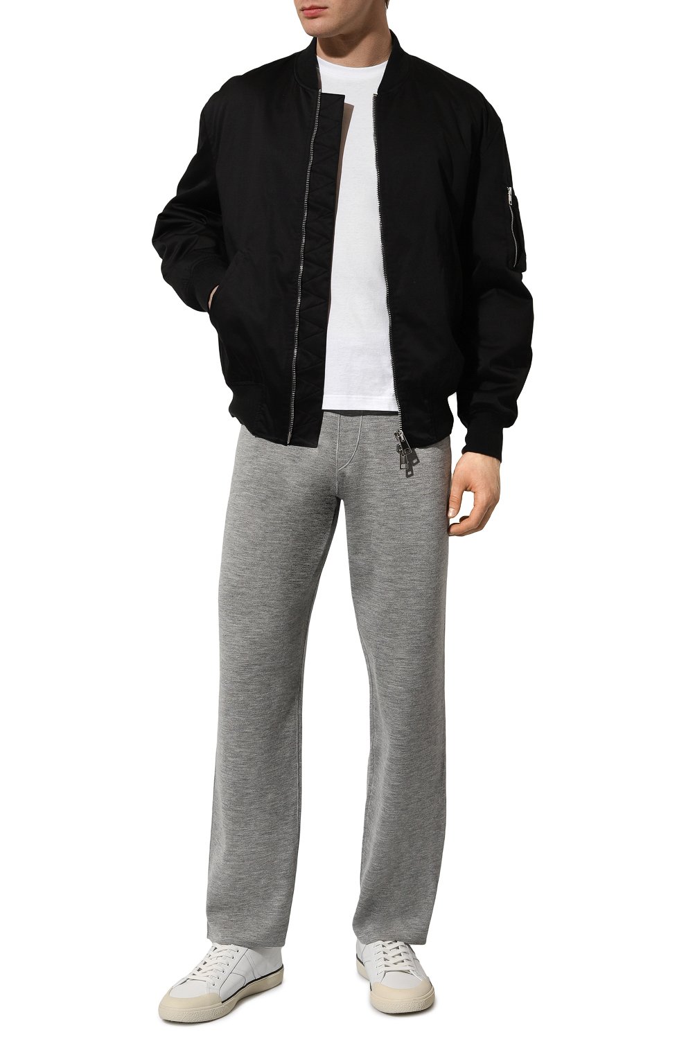 Брюки из хлопка и кашемира BRIONI, арт. UMIL0L/P0K03, фото 2