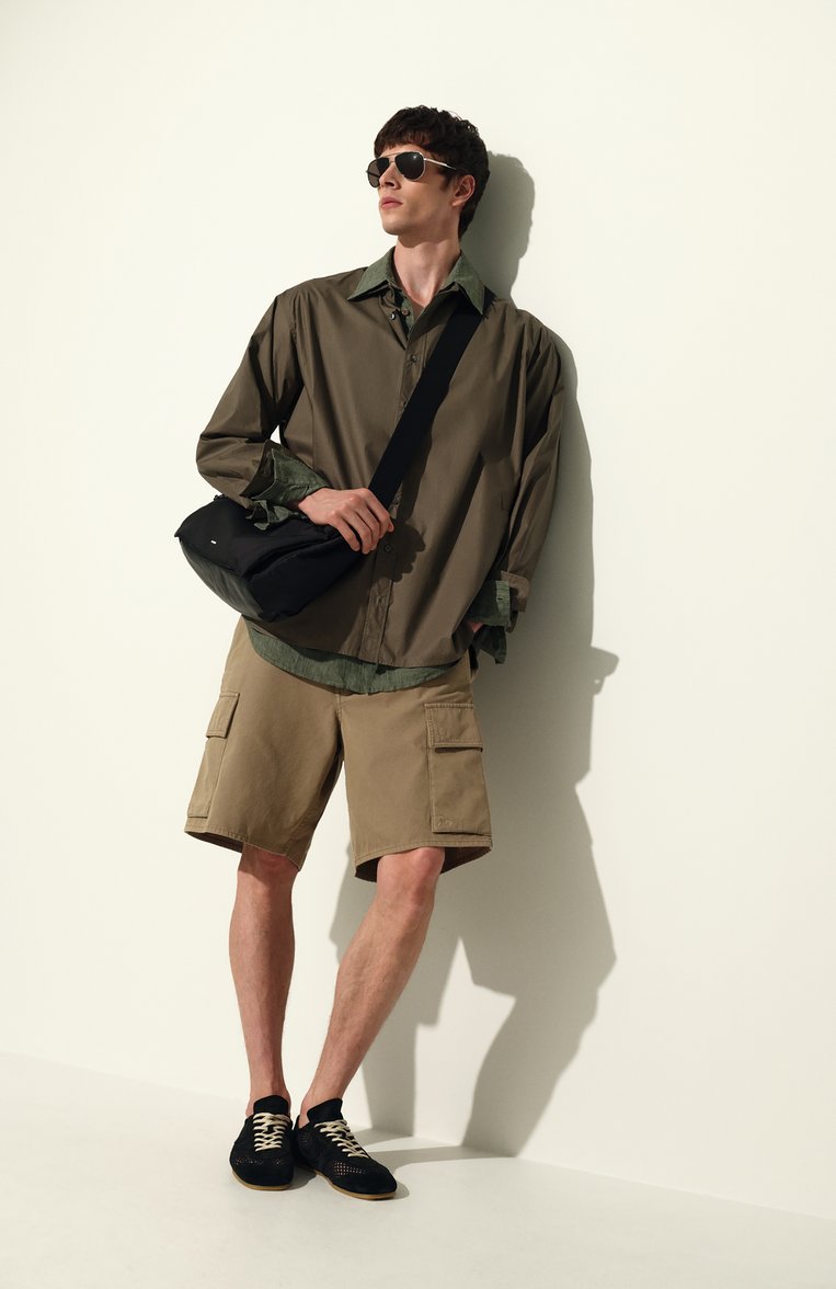 Мужская сумка soft messenger large JIL SANDER черного цвета, арт. J26WG0059-P7311 | Фото 8 (Ремень/цепочка: На ремешке; Материал: Текстиль; Автоматизация ТО: Проставлено; Размер: large; Автоматизация состава: Проставлено)