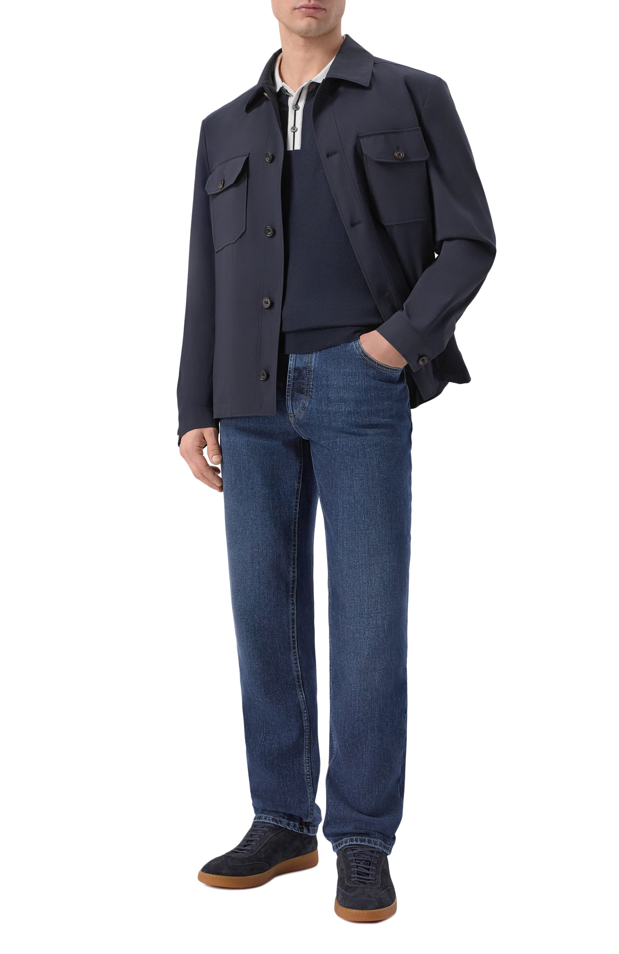 Хлопковое поло KITON, арт. UMK0926, фото 2