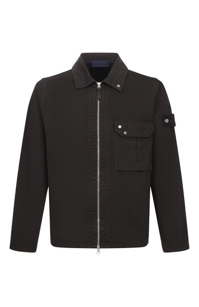 Мужская джинсовая куртка-рубашка STONE ISLAND, арт. L1S141200002/S0J24