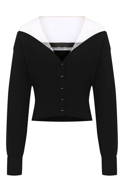 Женский кардиган из шерсти и вискозы ALEXANDER WANG, арт. 1KC2191128