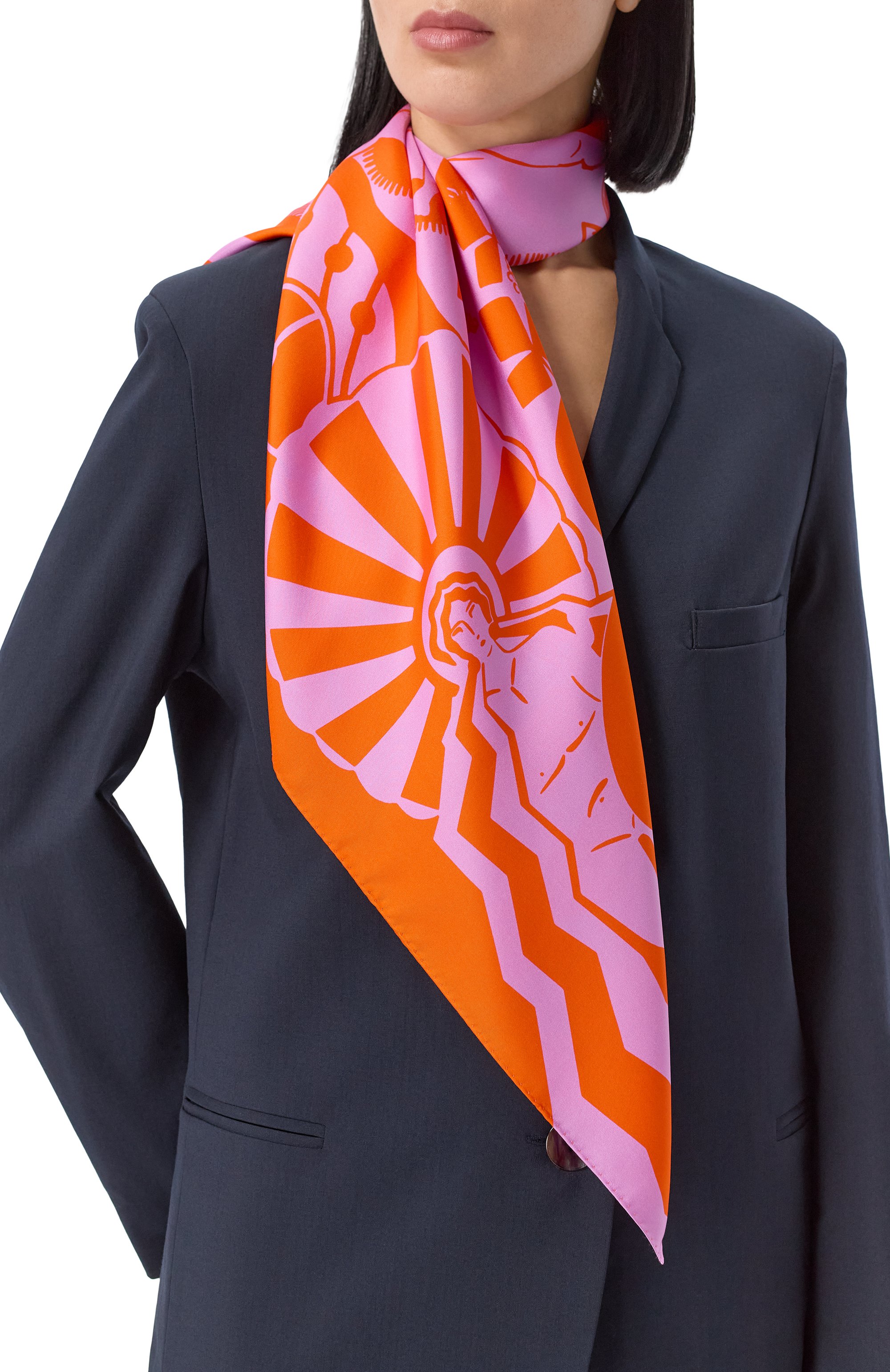 Шелковый платок massalia PETITJEAN PARIS, арт. 21C22, фото 2