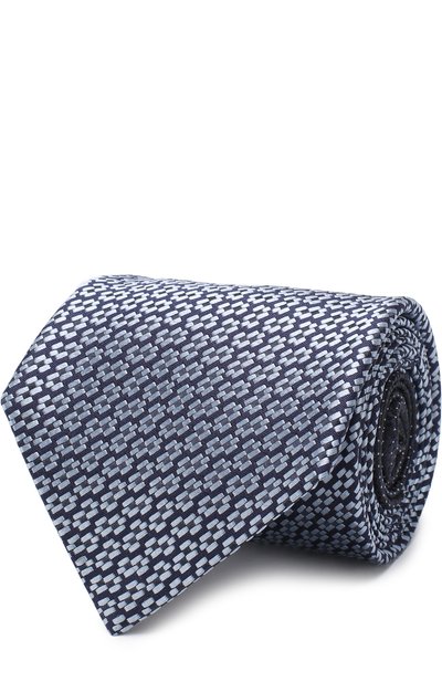 Мужской шелковый галстук с узором ZEGNA, арт. Z3F60/1US