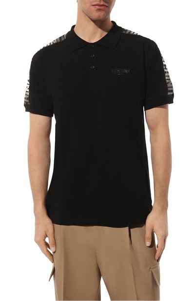Хлопковое поло MOSCHINO, арт. A1604/9309, фото 3
