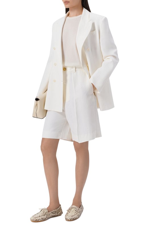 Кожаные мокасины Le Monde Beryl DMW-SNA-R0C Бежевый  DMW-SNA-R0C Фото 3