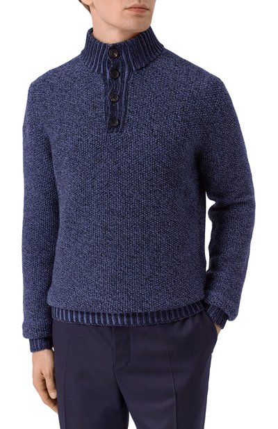 Свитер из шерсти и кашемира ANDREA CAMPAGNA, арт. WU26N0470-07-FN0262, фото 3