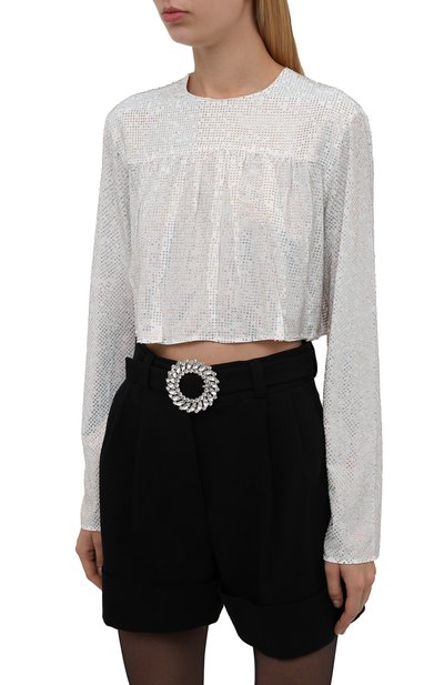 Шелковый топ MIU MIU, арт. MT1678-1YXJ-F0009, фото 3