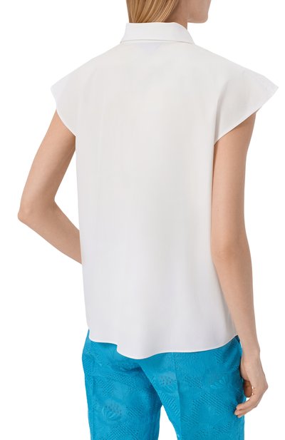 Хлопковая рубашка VALENTINO, арт. 8B3AA0C5/9VN, фото 4