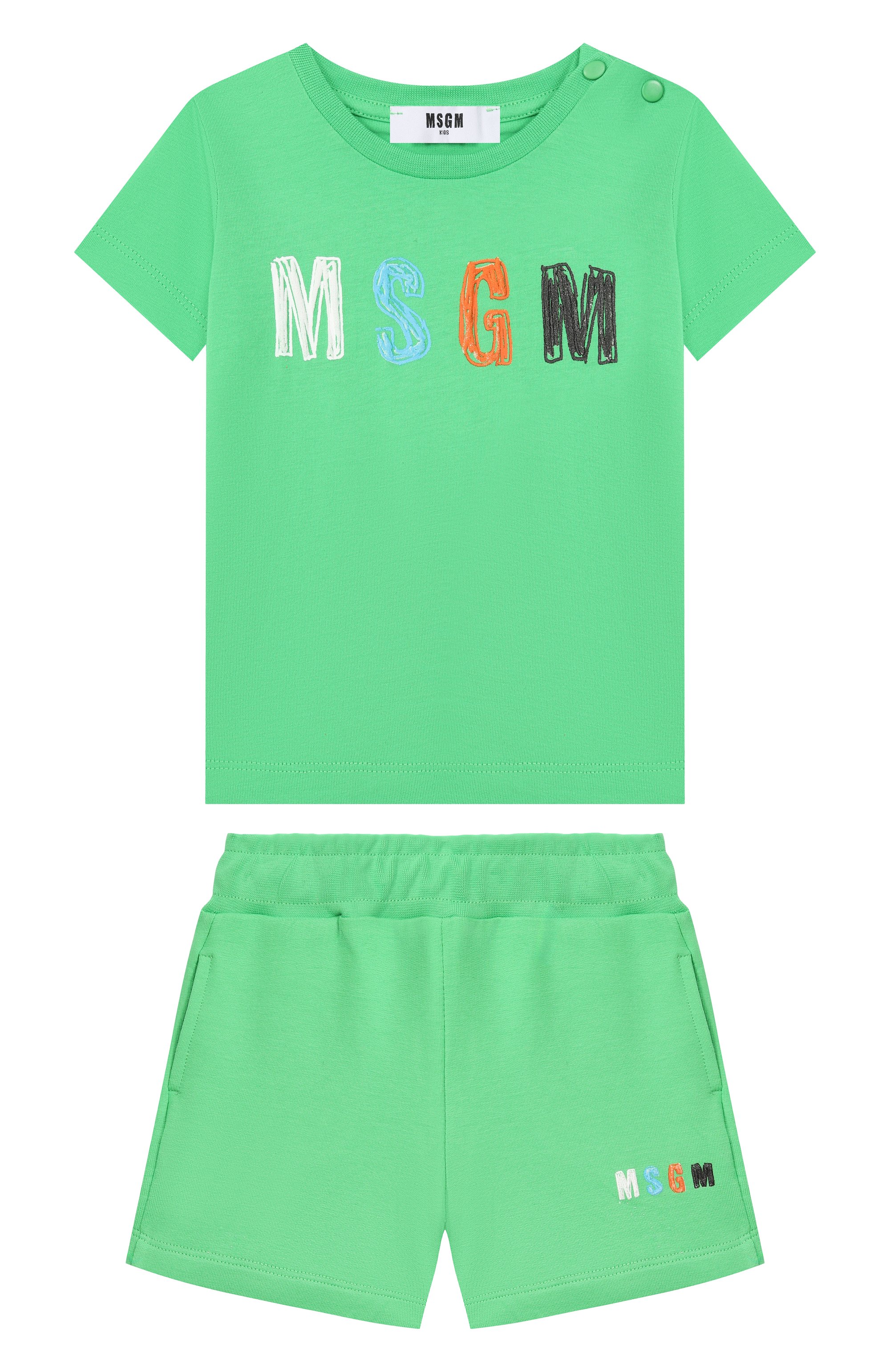Комплект из футболки и шорт MSGM KIDS, арт. S6MSNBTR271, фото 1