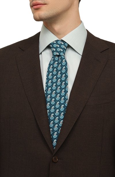 Галстук из вискозы GUCCI, арт. 633994 4B301, фото 2