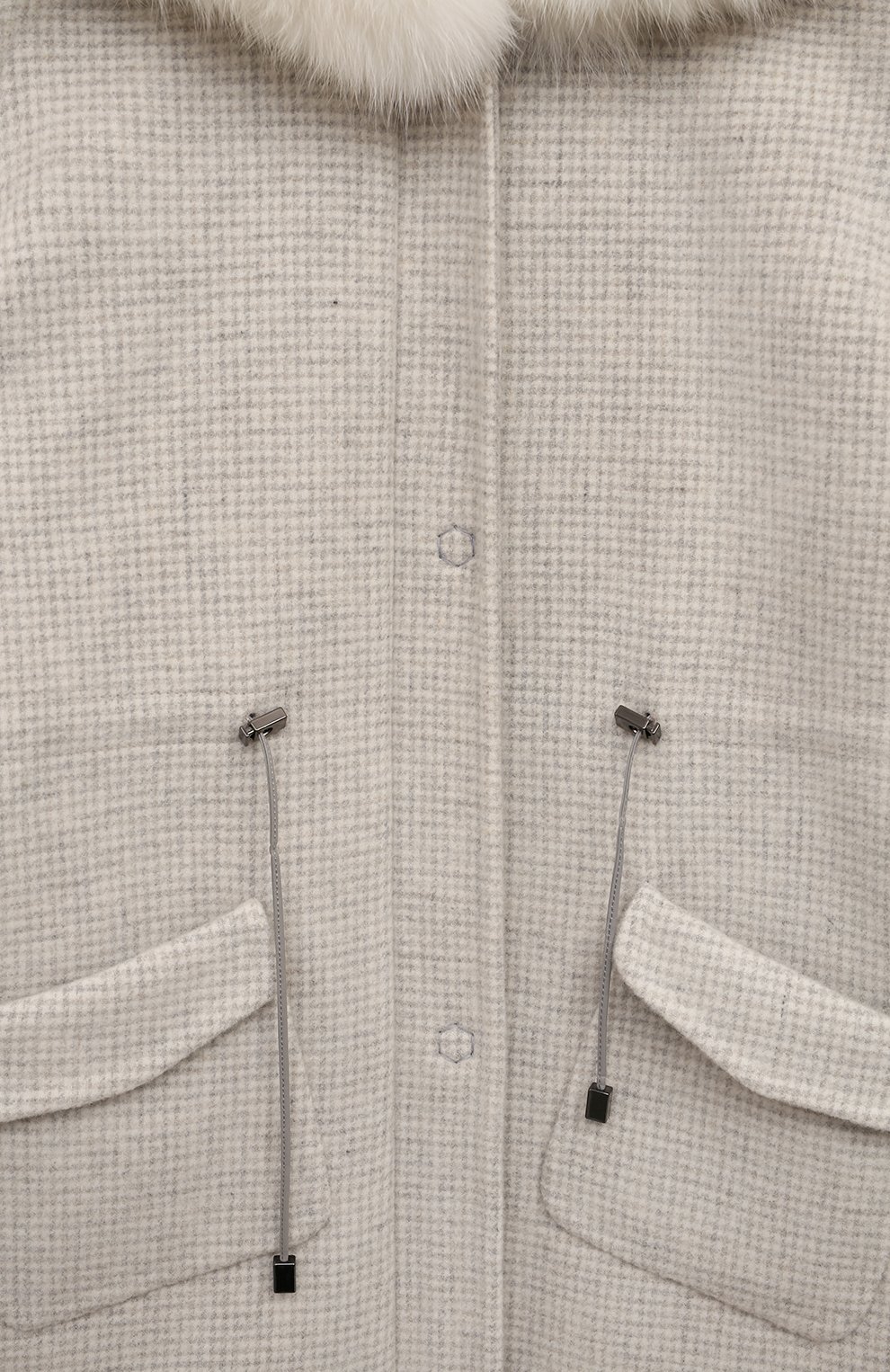 Шерстяная парка MANZONI24, арт. 24MB312-PDP6RTSH, фото 3