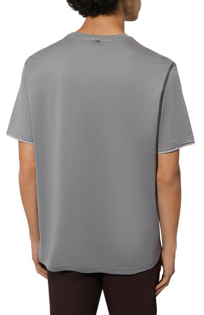 Хлопковая футболка HERNO, арт. JG00031UR/52052, фото 4