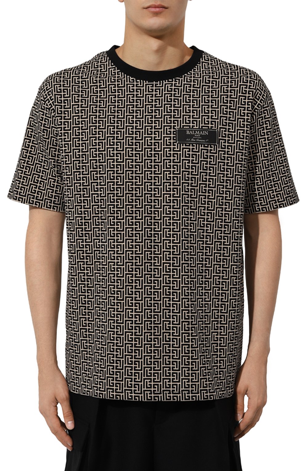 Хлопковая футболка BALMAIN, арт. DH1EG000/JC97, фото 3