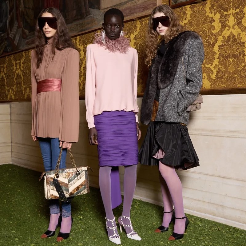 Римское шоу Valentino: коллекция осень-зима 2026/27