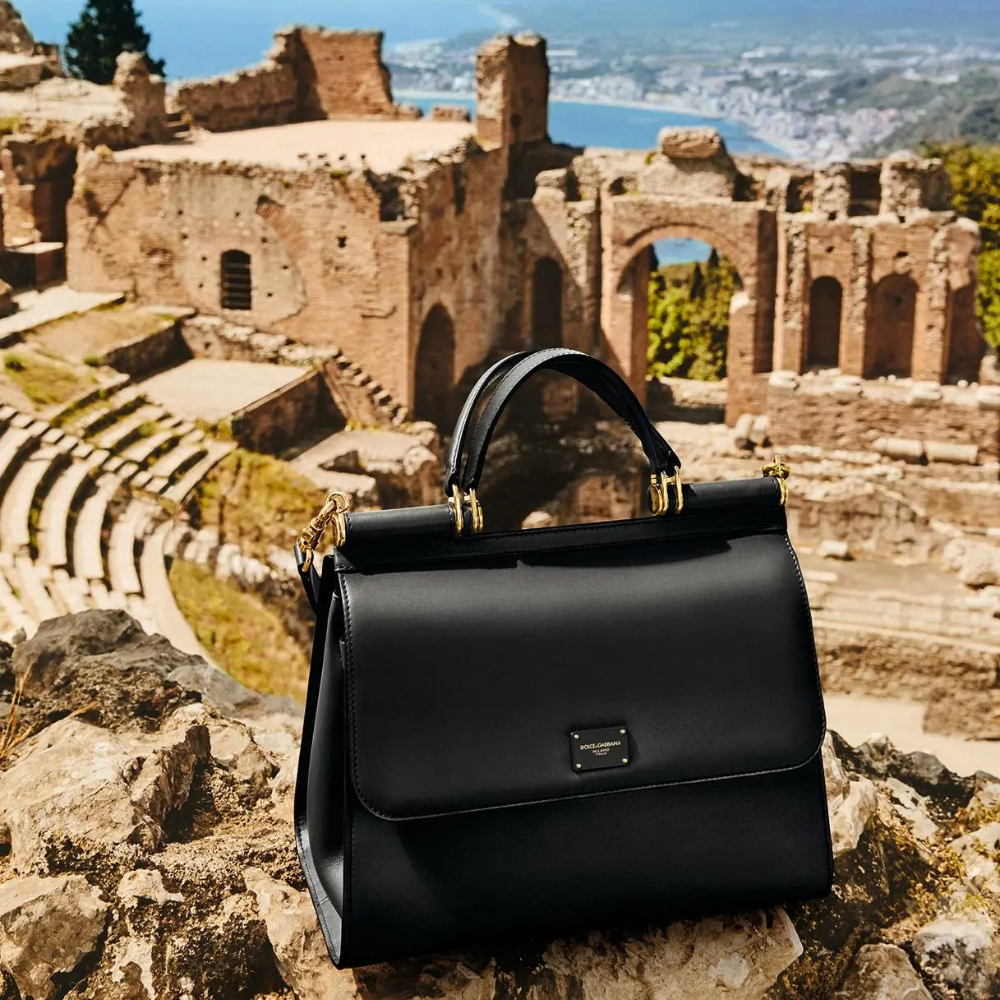 Крупным планом: сумка Sicily Dolce & Gabbana