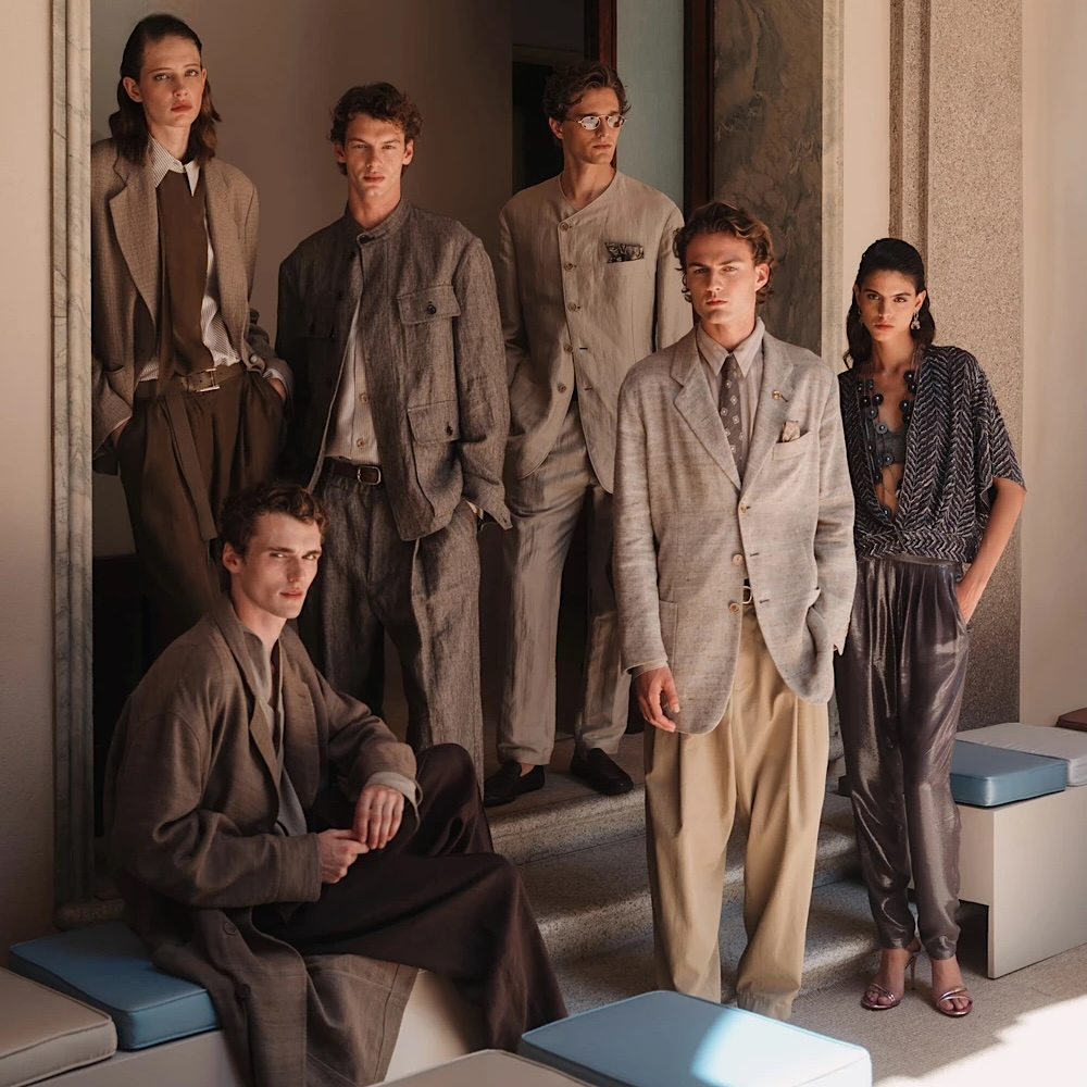 Неделя моды в Милане: круизная и мужская коллекции Giorgio Armani весна 2027