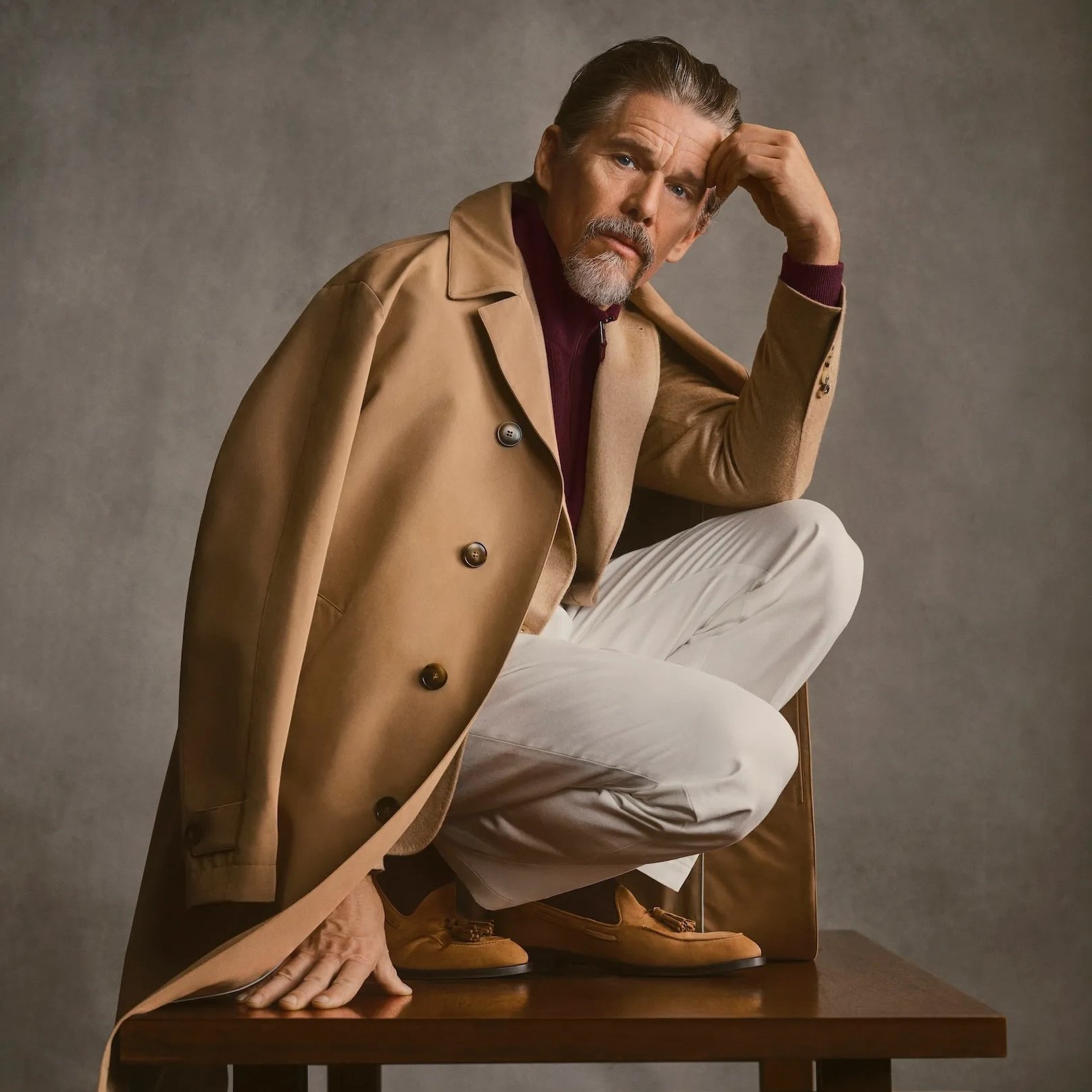 Итан Хоук стал глобальным амбассадором Canali