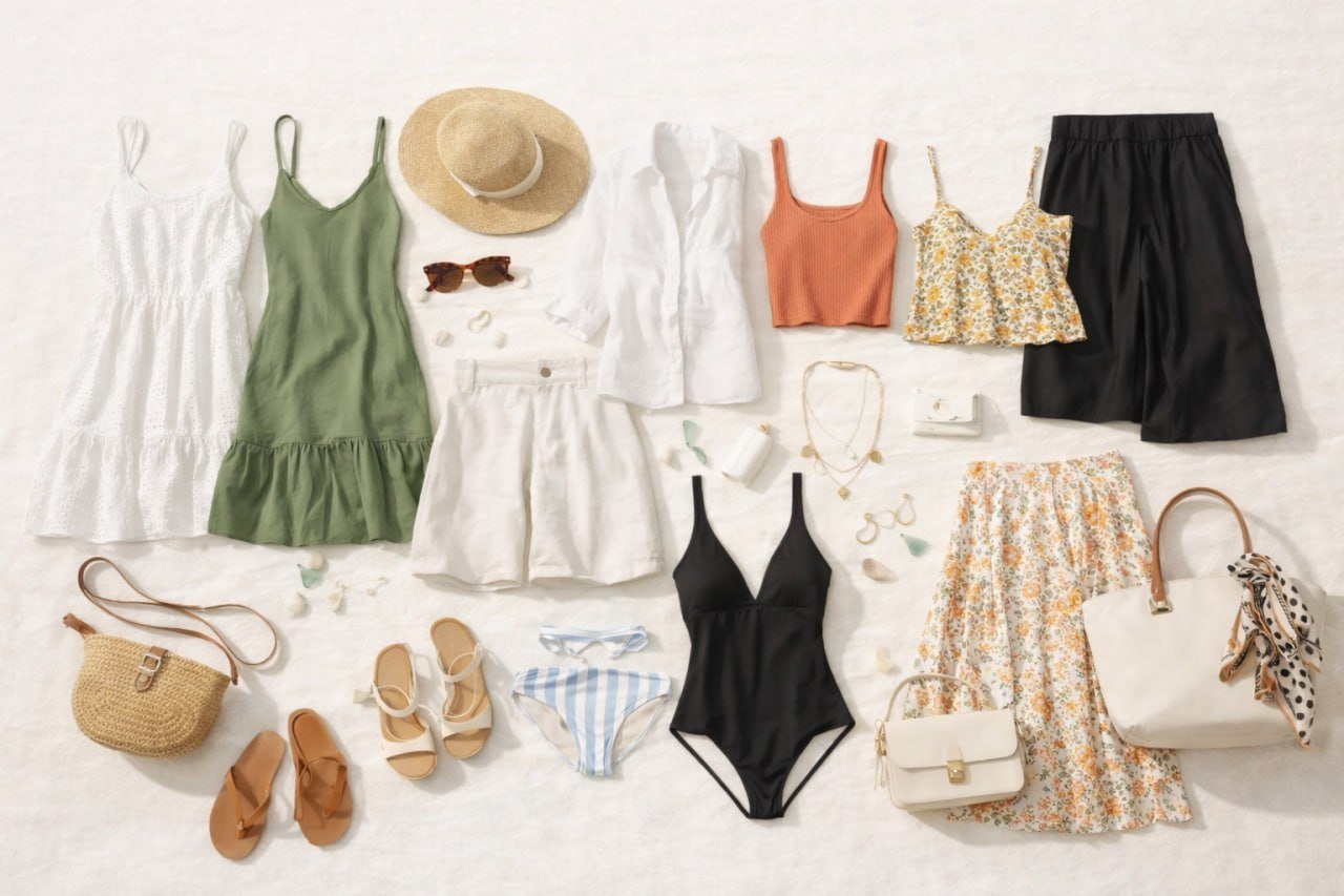 Капсула для отпуска: собираем женский гардероб для отдыха на море