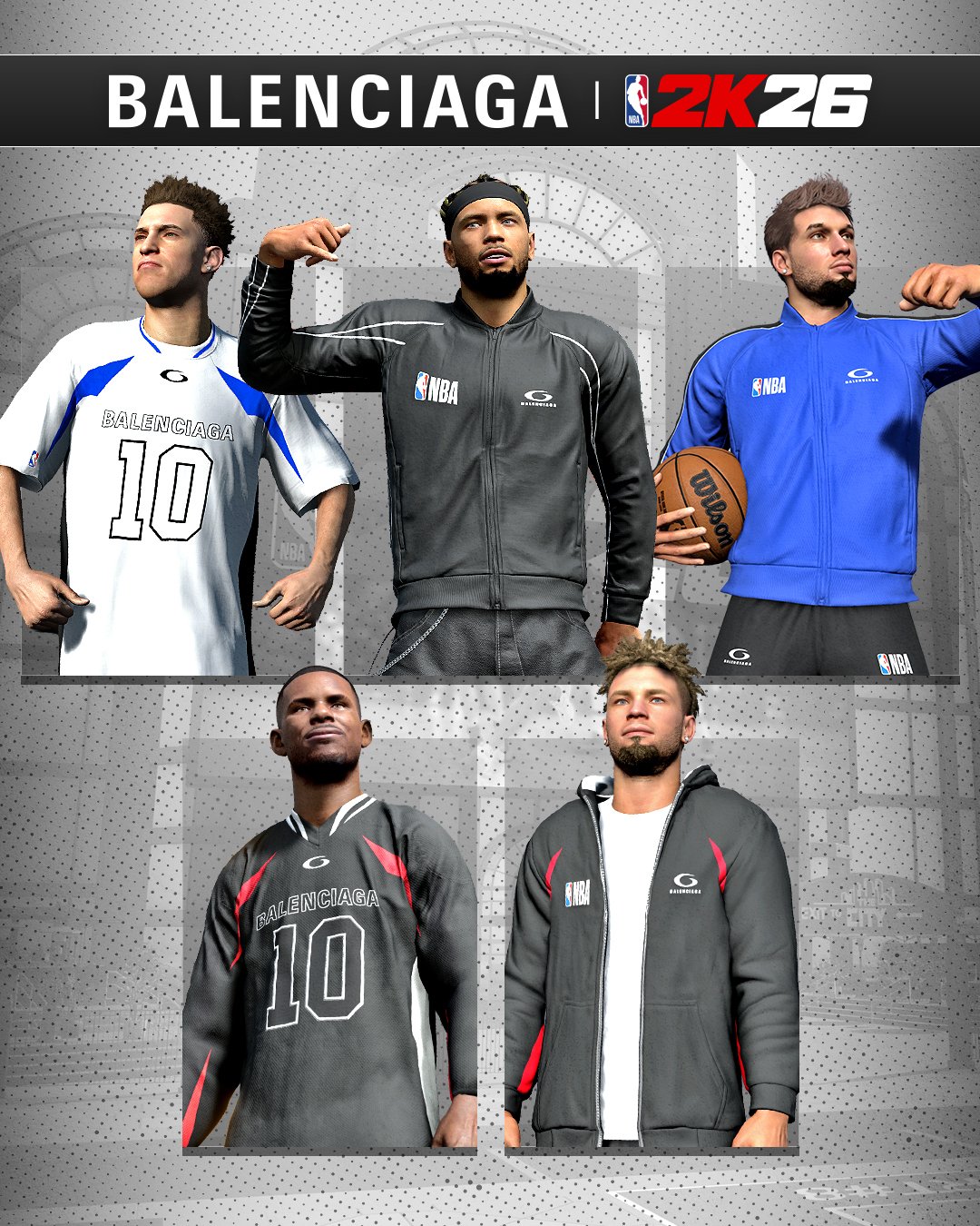 Balenciaga в игре: коллаборация с NBA 2K26 | 2026-01-29 | Новости ЦУМ
